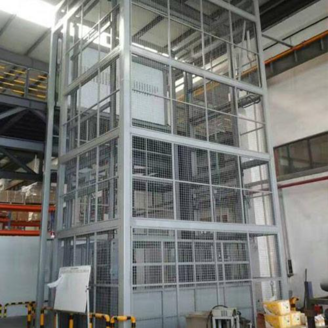 桥头镇导轨式升降平台货梯